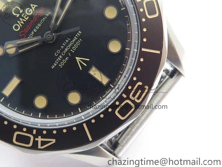 0215 Seamaster 300 “No Time to Die” Limited Edition ORF 1:1 Best Edition on SS Mesh Bracelet A8806 (Free Nato Strap) Durable 7866